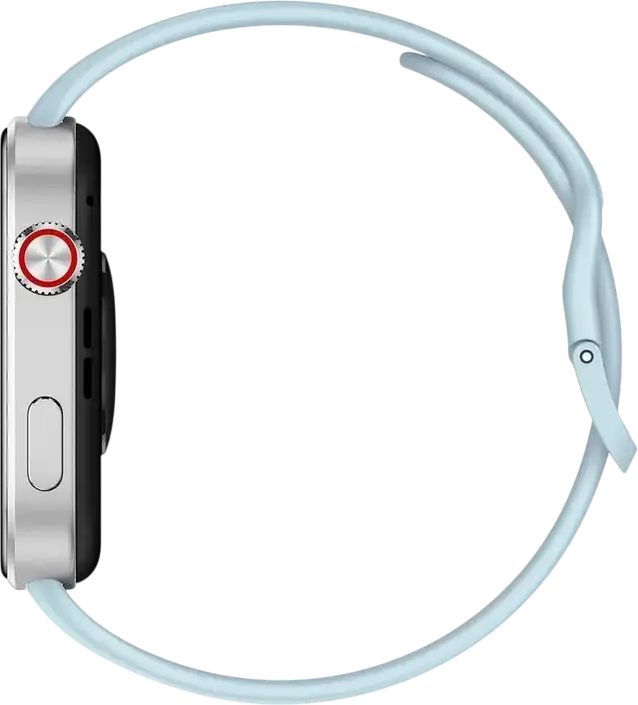 Smartwatch Xiaomi Redmi Watch 6 - Albastru Glacier, cu Ecran AMOLED de 2.07 inch, Baterie 550mAh, Monitorizare Ritm Cardiac, SpO2, Somn, Stres și Tracking Sportiv