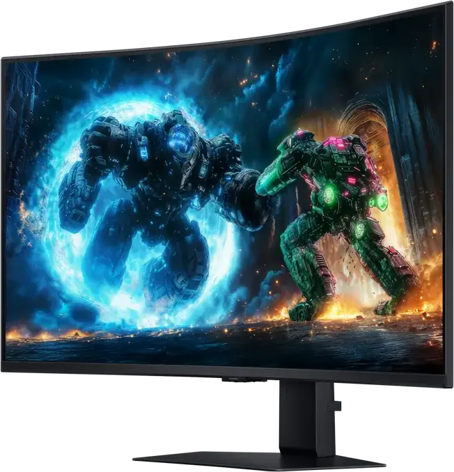 Игровой монитор Samsung Odyssey G7 G75F 37" 4K UHD VA Изогнутый, 165Гц, 1мс GtG, 1000R, HDR600, FreeSync Premium Pro, HDMI 2.1, Черный