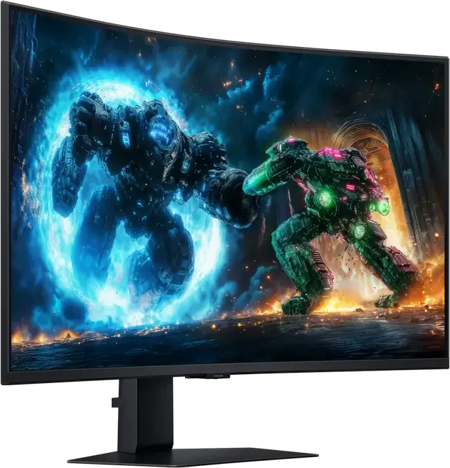 Игровой монитор Samsung Odyssey G7 G75F 37" 4K UHD VA Изогнутый, 165Гц, 1мс GtG, 1000R, HDR600, FreeSync Premium Pro, HDMI 2.1, Черный