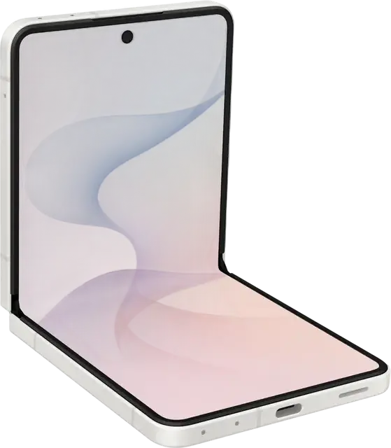 Samsung Galaxy Z Flip 8 Foldable Smartphone, 6.9-inch Display, Exynos 2600, 512GB, 12GB RAM, 4300mAh Battery, Android 17, Dual Rear Camera, Cream