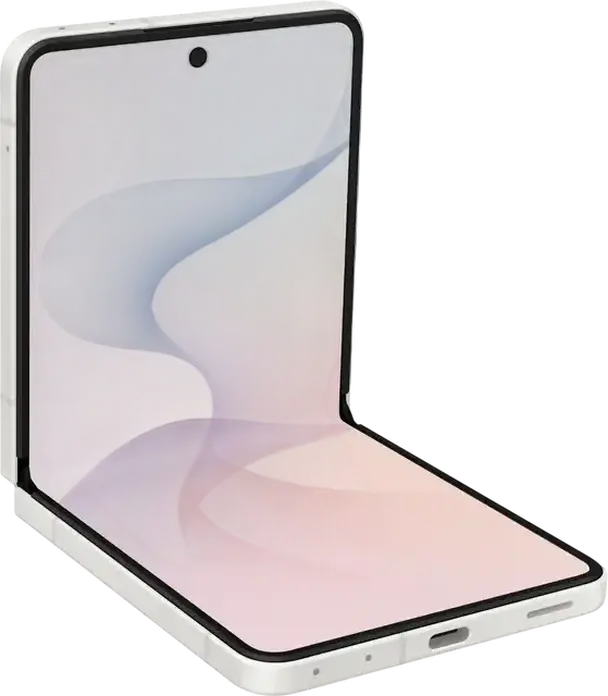 Samsung Galaxy Z Flip 8 Foldable Smartphone, 6.9-inch Display, Exynos 2600, 512GB, 12GB RAM, 4300mAh Battery, Android 17, Dual Rear Camera, Cream