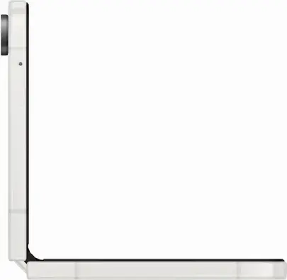 Samsung Galaxy Z Flip 8 Foldable Smartphone, 6.9-inch Display, Exynos 2600, 512GB, 12GB RAM, 4300mAh Battery, Android 17, Dual Rear Camera, Cream