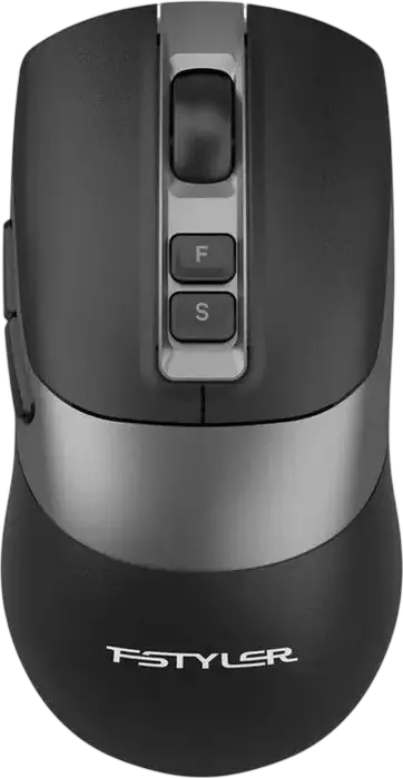 Wireless Mouse A4Tech FG50S Plus, Fstyler 2.4G Optical With Silent Button , Black