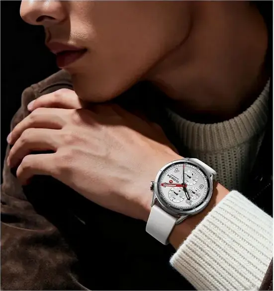 Xiaomi Watch S5 Smartwatch, 1.48" AMOLED Display, 46mm Stainless Steel Case, HyperOS 3, GPS L1+L5, 5 ATM Water Resistance, Heart Rate & SpO2 Sensors