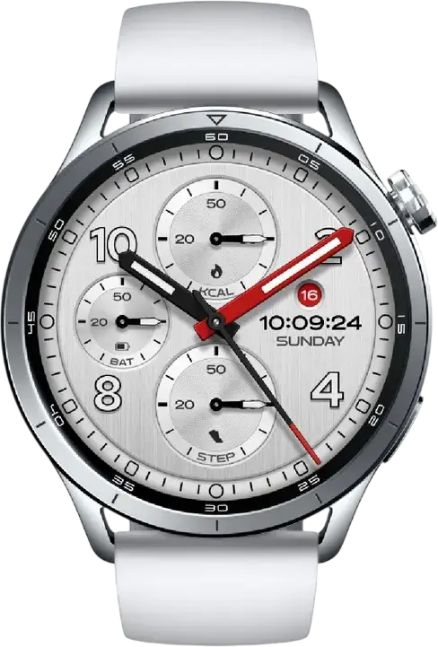 Xiaomi Watch S5 Smartwatch, 1.48" AMOLED Display, 46mm Stainless Steel Case, HyperOS 3, GPS L1+L5, 5 ATM Water Resistance, Heart Rate & SpO2 Sensors