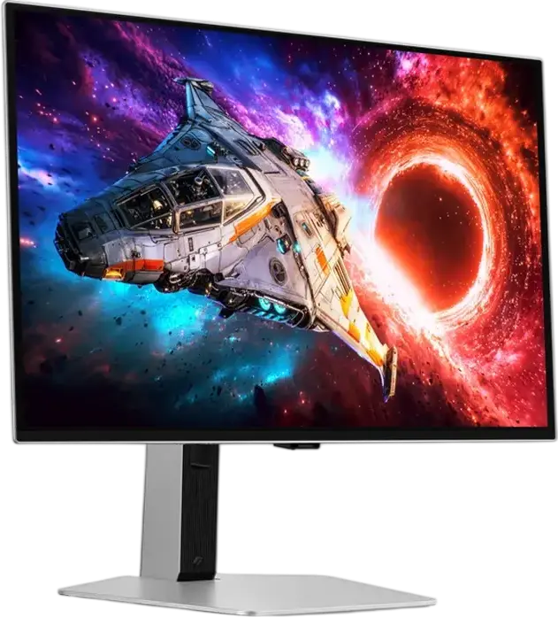 Samsung Odyssey OLED G8 G80SH 27" 4K UHD QD-OLED Gaming Monitor, 240Hz, 0.03ms GtG, HDR True Black 400, FreeSync Premium Pro, G-Sync, Silver