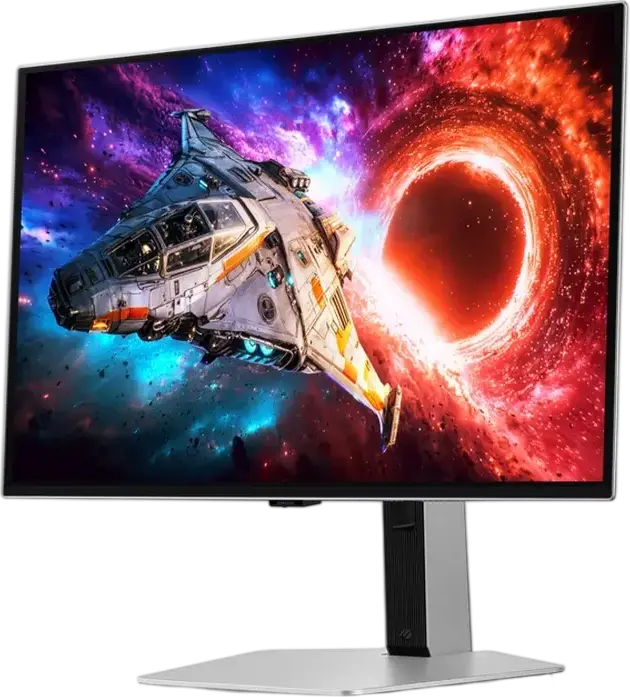 Samsung Odyssey OLED G8 G80SH 27" 4K UHD QD-OLED Gaming Monitor, 240Hz, 0.03ms GtG, HDR True Black 400, FreeSync Premium Pro, G-Sync, Silver