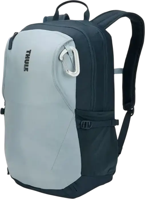 Thule EnRoute TEBP5216 Laptop Backpack 23L, 400D Nylon, Fits up to 16 inch Laptop, Luggage Pass-through, Padded Straps, Soft Blue / Darkest Blue