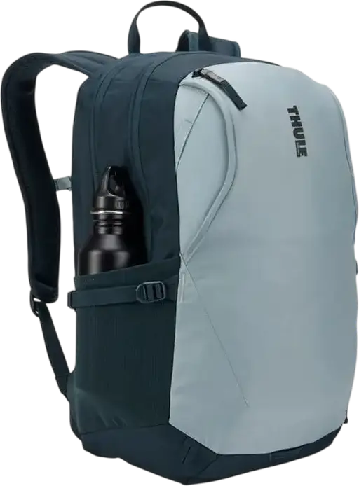 Thule EnRoute TEBP5216 Laptop Backpack 23L, 400D Nylon, Fits up to 16 inch Laptop, Luggage Pass-through, Padded Straps, Soft Blue / Darkest Blue