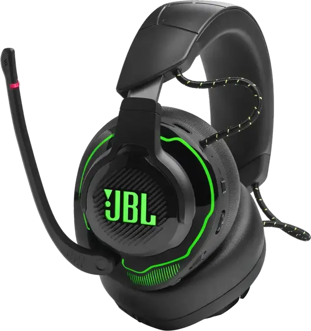 Casca Gaming Wireless JBL Quantum 910X, ANC, Audio Spatial Dual cu Head Tracking, Bluetooth 5.2, 2.4 GHz, Baterie 37h, pentru Xbox, PS, PC, Switch