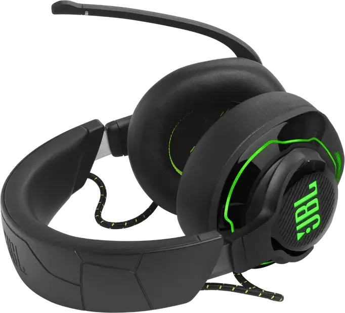 Casca Gaming Wireless JBL Quantum 910X, ANC, Audio Spatial Dual cu Head Tracking, Bluetooth 5.2, 2.4 GHz, Baterie 37h, pentru Xbox, PS, PC, Switch