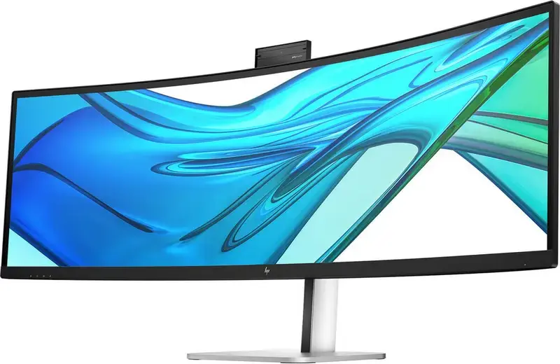 Monitor Conferinta HP Series 5 Pro 549pm 49 inch DQHD, 5120x1440, 165Hz, Curbat 1800R VA, Camera 5MP, Microfoane Duale, USB-C 140W PD, B7GV8AA