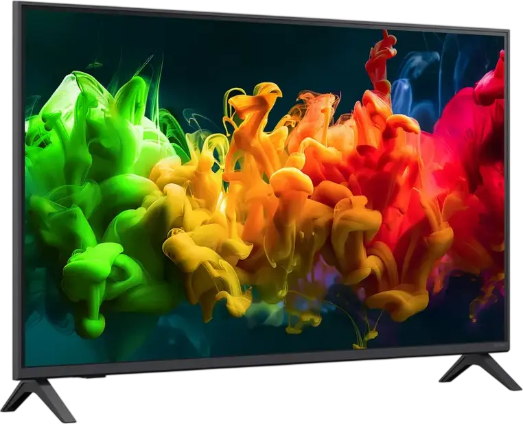 LG 43QNED80B6B 43" QNED 4K UHD Smart TV, Mini LED, α7 Gen 9 Processor, webOS, HDR10, 32GB Storage, 20W Audio, Black