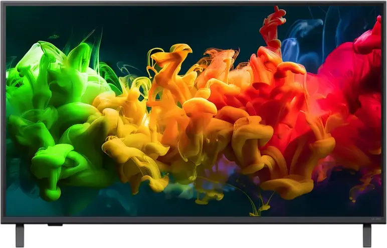 LG 43QNED80B6B 43" QNED 4K UHD Smart TV, Mini LED, α7 Gen 9 Processor, webOS, HDR10, 32GB Storage, 20W Audio, Black