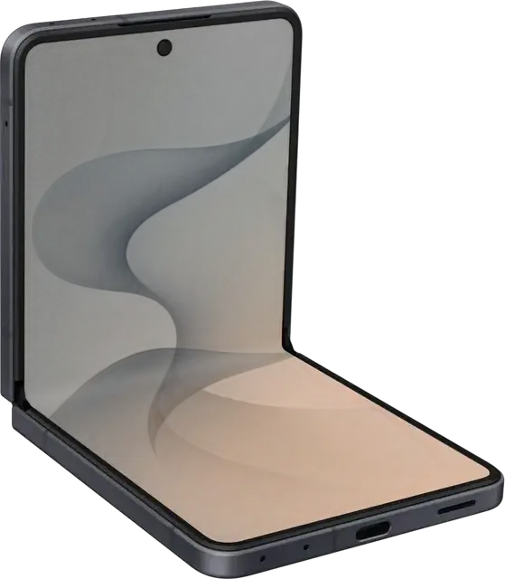 Samsung Galaxy Z Flip 8 Foldable Smartphone, 6.9-inch Display, Exynos 2600, 12GB RAM, 256GB Storage, 4300mAh Battery, Android 17, Dual Rear Camera, Graphite