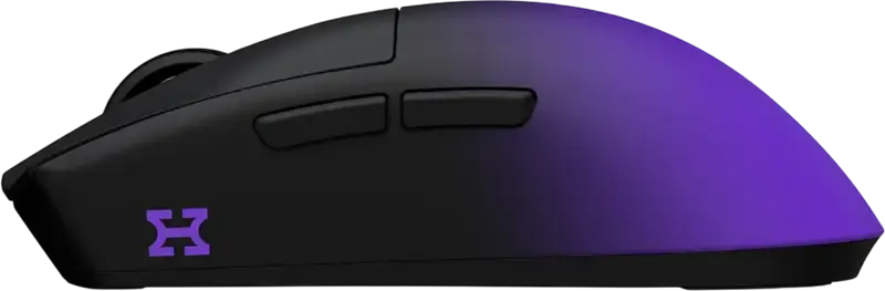 Mouse Gaming Wireless HATOR Hellyberry HM47 Pro, Senzor PixArt PAW3395 26000 DPI, Switch-uri Optice Raesha, Greutate 47g, Conectivitate Tri-mod, Dock RGB