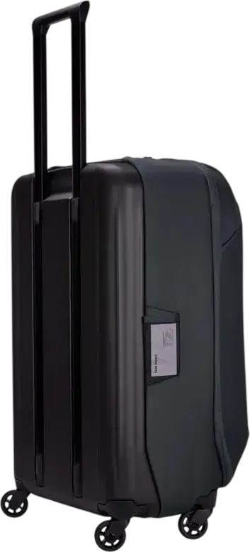Thule Subterra 2 Checked Spinner TSRS425 Hard-Shell Suitcase, Nylon and Polyester, 68 cm, 4 Multidirectional Spinner Wheels, Water Resistant, Grey
