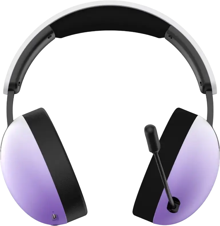 Casca Gaming HATOR Hellyberry HH30 Pro Wireless, Alb/Violet, Conectivitate Tri-mod (2.4GHz, Bluetooth 6.0, Cablu), Difuzoare 50mm, Baterie 80h, Perușoare cu Gel Răcoritor