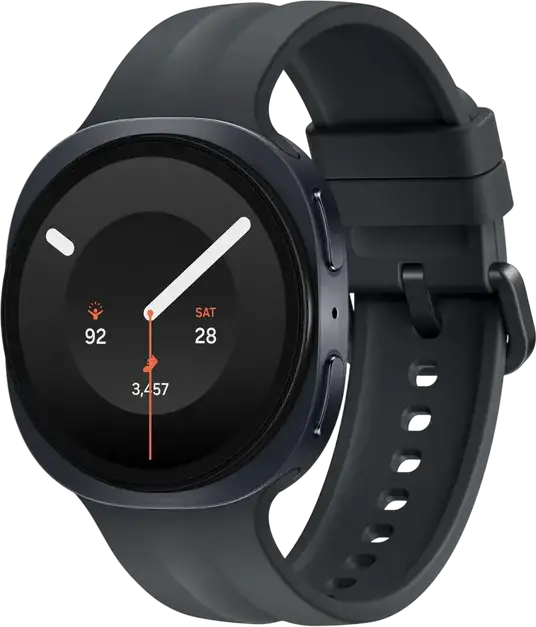 Smartwatch Samsung Galaxy Watch 9 SM-L340 40mm, Snapdragon SW6100 Wear Elite, 2GB RAM, 32GB, Super AMOLED Cristal Safir, IP68, ECG, Presiune Arterială, Negru