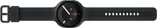 Smartwatch Samsung Galaxy Watch 9 SM-L340 40mm, Snapdragon SW6100 Wear Elite, 2GB RAM, 32GB, Super AMOLED Cristal Safir, IP68, ECG, Presiune Arterială, Negru