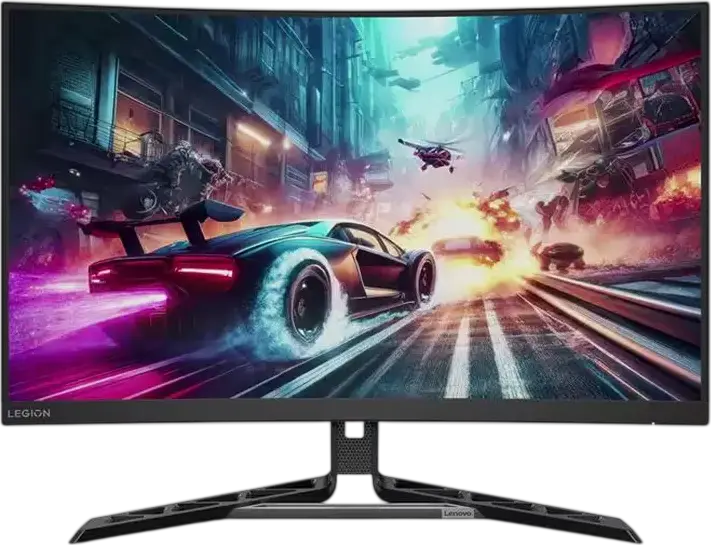 Monitor Gaming Lenovo Legion R32qc-30 31.5" Curved WQHD, Panou VA, 180Hz, 0.5ms MPRT, 1500R, AMD FreeSync, HDMI 2.1, DP 1.4, Raven Black