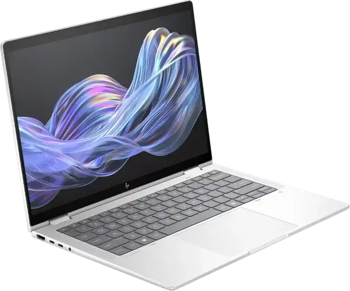 HP EliteBook X Flip G1i 14 AI 2-in-1 Convertible Laptop, Intel Core Ultra 7 258V, 32GB LPDDR5x, 1TB SSD, 14" WUXGA Touch IPS, Windows 11 Pro, Glacier Silver