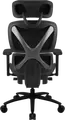 ThunderX3 XTC Loft Ergonomic Office Chair, Breathable Mesh and Loft Fabric, Adjustable Lumbar Support and Headrest, SYNC5 Mechanism, Dark Grey