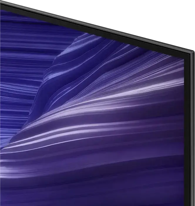 Смарт-ТВ Samsung QE77S90F 77" OLED 4K UHD, 144Гц, процессор NQ4 AI Gen3, HDR10+, Dolby Atmos, HDMI 2.1, AMD FreeSync Premium Pro, черный