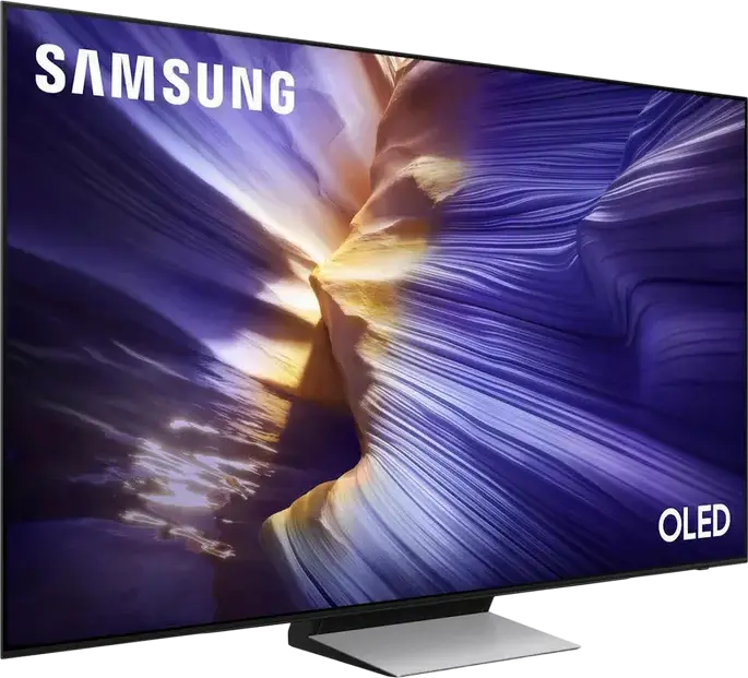 77" OLED SMART TV Samsung QE77S90FAEXUA, 3840x2160 4K UHD, Tizen, Negru