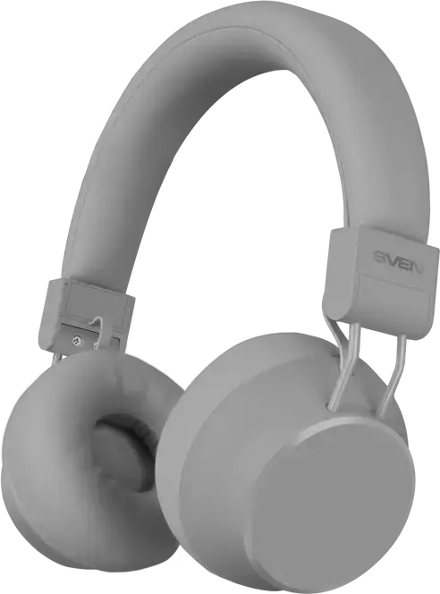 SVEN AP-B710MV Wireless Stereo Overhead Headphones, Grey, Bluetooth 5.4, Active Noise Cancellation ANC, 40mm Drivers, 90h Battery, IPx4, USB Type-C