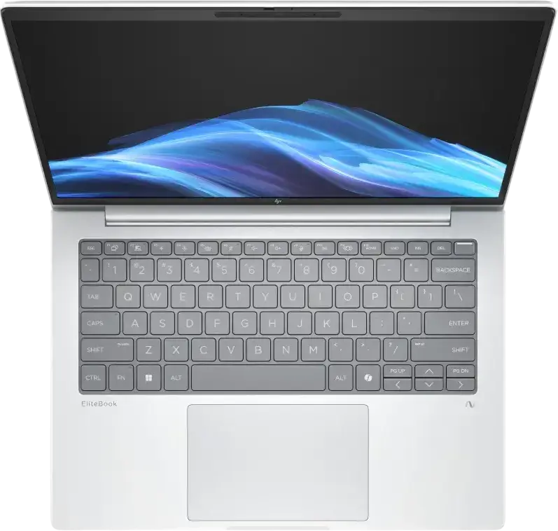 HP EliteBook 8 G1i Business Laptop 14" WUXGA IPS Anti-Glare, Intel Core Ultra 5 228V, 32GB LPDDR5x, 512GB SSD, Intel Arc Graphics, Wi-Fi 7, Aluminum, Glacier Silver