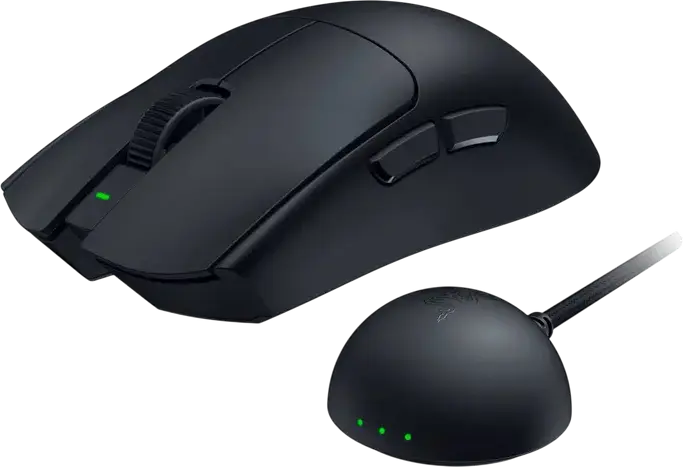 Mouse Gaming Wireless Razer Viper V4 Pro, Senzor Optic Gen-2 Focus Pro 50,000 DPI, Rata de Polling 8000 Hz, HyperSpeed Wireless Gen-2, 49-50g