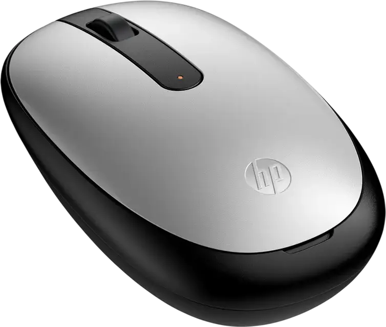 HP 240 Wireless Bluetooth Mouse, Pike Silver, 1600 DPI, Compact Optical Mouse, 107 x 60.5 x 29.31 mm, AA Battery Powered, Portable Peripheral for Laptop and PC