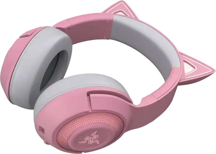Игровая гарнитура Razer Kraken Kitty V2 - Розовый, с Razer Chroma RGB, звуком 7.1 Surround Sound, THX Spatial Audio и кардиоидным микрофоном HyperClear