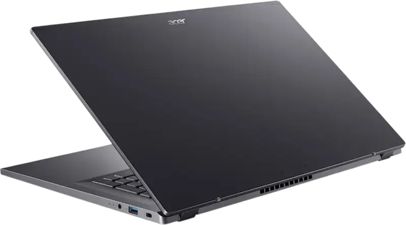 Laptop Acer Aspire 17 A17-51M 17.3" FHD IPS Anti-Glare, Intel Core 7 150U, 16GB LPDDR5, 512GB SSD NVMe, Linux eShell, Tastatura Retroiluminata, Steel Gray