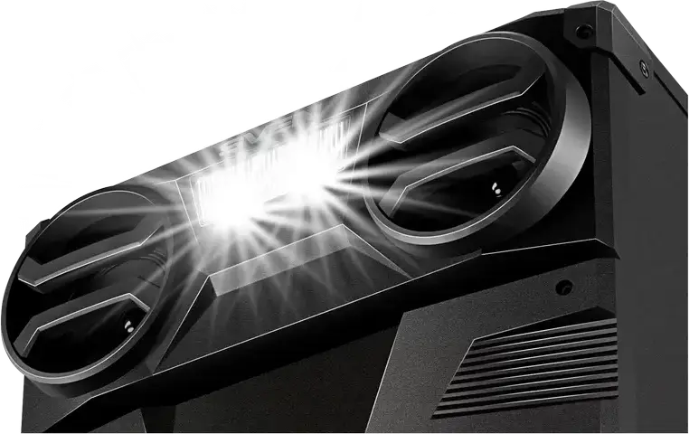Sistem Boxe Party SVEN PS-1900 1000W, Bluetooth, NFC, TWS, Iluminare RGB, Cabinet Lemn MDF, 2 x 8 inch, Radio FM, Intrare Microfon/Chitara, Negru