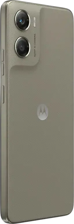 Motorola Moto G06 Power Smartphone, 6.88" 120Hz HD+ Display, MediaTek Helio G81 Extreme, 256GB Storage, 4GB RAM, 7000mAh Battery, Android 15, Vegan Leather, Laurel Oak, IP64, Dual SIM