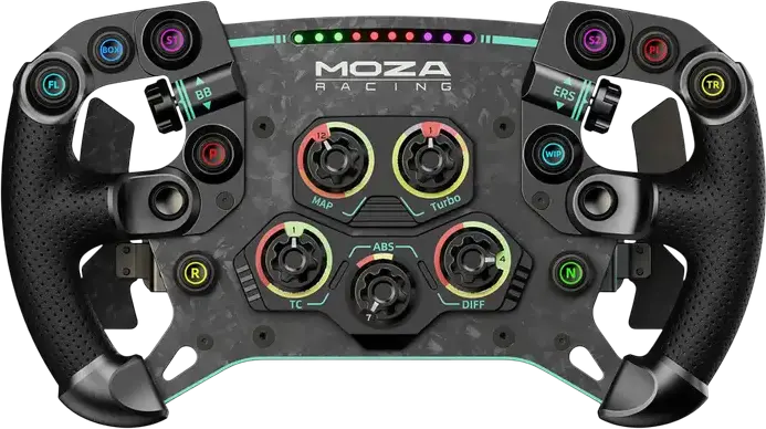 Volan Gaming MOZA GS V2P GT, Negru