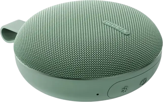 Boxa Xiaomi Bluetooth Speaker Essential, Difuzor Full-Range 5W RMS, Rezistenta IP66 la Apa si Praf, Baterie 1000mAh, Redare 10h, TWS Stereo, USB-C, Verde
