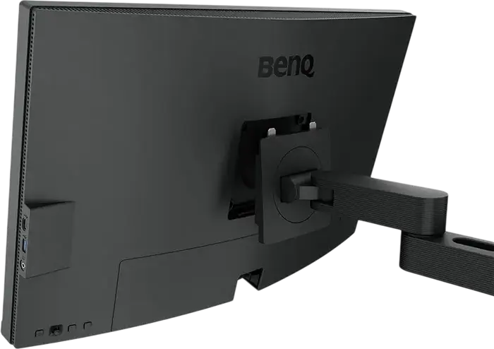 Monitor BenQ PD2705UA 27 inch 4K UHD IPS, 3840x2160, HDR10, sRGB 99%, USB-C 65W Power Delivery, Comutator KVM, Suport Ergo Arm, Pantone Validated