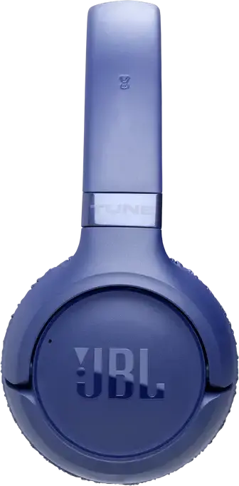 JBL Tune 680NC Wireless and Wired On-Ear Headphones, Blue, Adaptive Active Noise Cancelling, Pure Bass Sound, Spatial Sound, 76h Battery, Multipoint Connection, 1.2m Cable