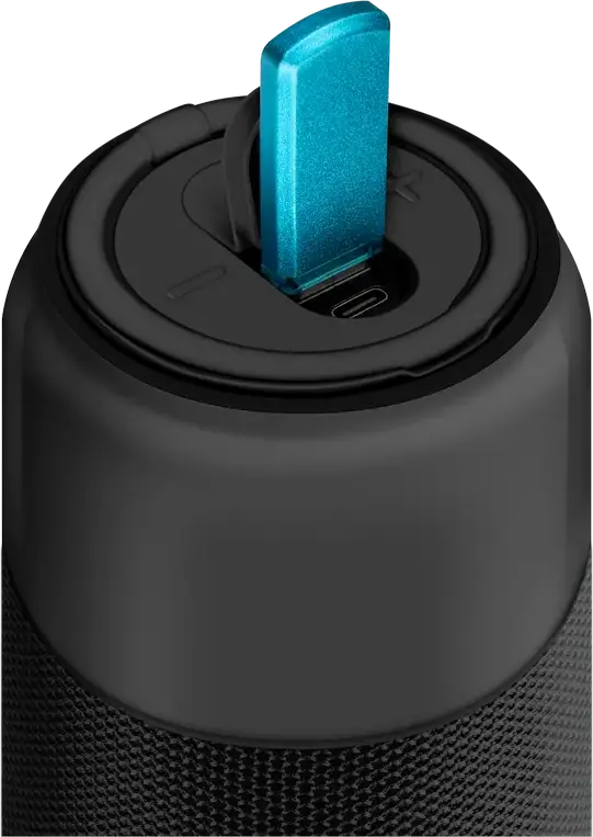 SVEN PS-130 Portable Bluetooth Speaker, 10W RMS, 1800mAh Battery, Up to 24h Playtime, TWS Support, RGB Lighting, USB Type-C, USB Flash Drive, 1.0 Audio System