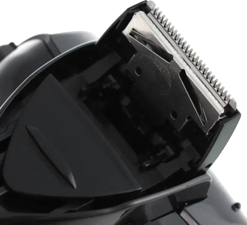 Aparat de ras electric cu sita Panasonic ES-ST25, Motor Linear 13,000 rpm, 3 Lame din Otel Japonez, Wet & Dry, Baterie Li-Ion, Impermeabil, Negru