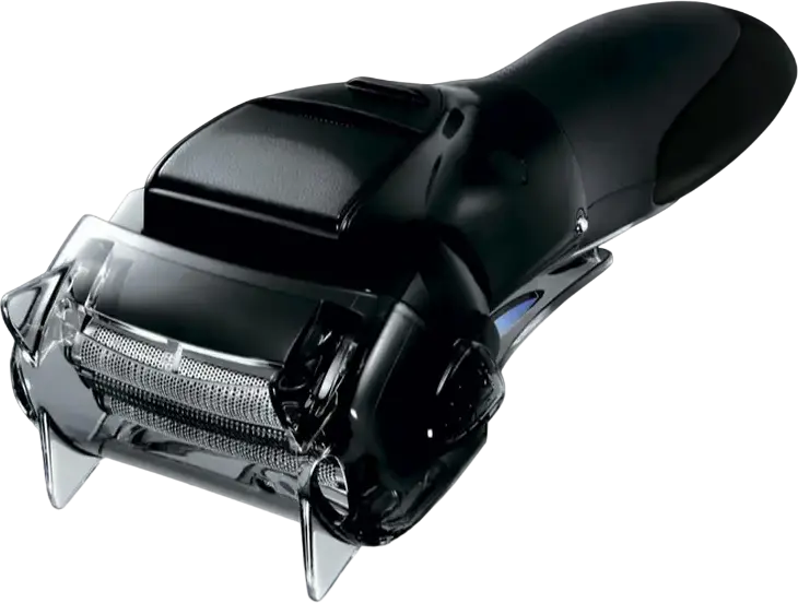 Aparat de ras electric cu sita Panasonic ES-ST25, Motor Linear 13,000 rpm, 3 Lame din Otel Japonez, Wet & Dry, Baterie Li-Ion, Impermeabil, Negru