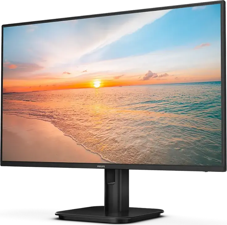 Philips 27E1N1100A 27 inch FHD Monitor, IPS Panel, 100Hz Refresh Rate, 1ms MPRT, HDMI, VGA, Adaptive-Sync, LowBlue Mode, VESA Mount, Black