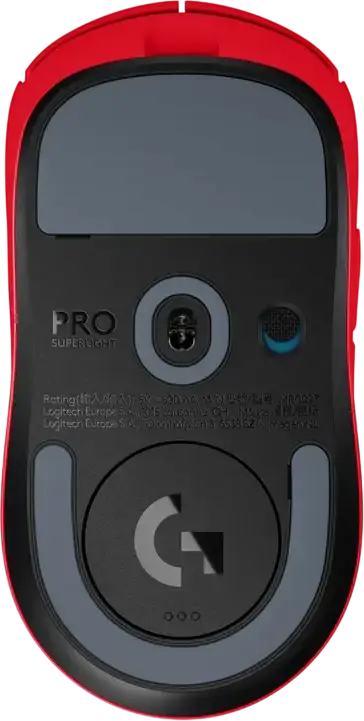 Беспроводная игровая мышь Logitech G PRO X Superlight 2 SE, цвет Empire Red, сенсор HERO 2 44,000 DPI, гибридные переключатели LIGHTFORCE, вес 60 г, LIGHTSPEED Wireless