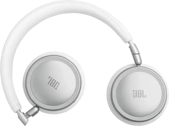 JBL Live 680NC Wireless On-Ear Headphones, White, Adaptive Noise Cancelling 2.0, Hi-Res Audio, Spatial Sound, 80h Battery, Bluetooth 6.0, Multi-point Connection