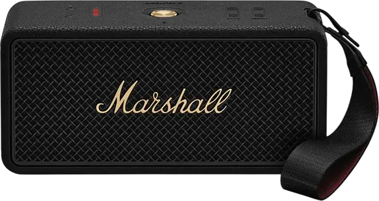 Boxă portabilă Marshall Middleton II, Negru | Alamă