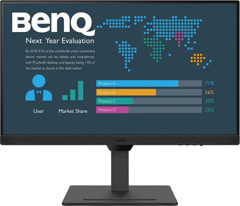 Монитор BenQ BL3290QT 31.5" WQHD IPS, 2560x1440, 75Гц, USB-C 65Вт Power Delivery, Daisy Chain, микрофон с шумоподавлением, Eye-Care, эргономичная подставка, черный