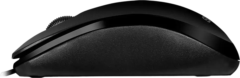 SVEN KB-S320C Wired Keyboard and Mouse Set, Membrane Splash-Proof Keyboard with 12 Fn Keys, 1000 dpi Optical Mouse, USB, Black